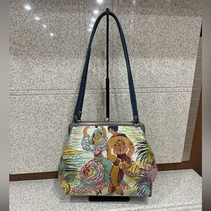M. Antonia vintage purse Spanish Dancers rhinestone